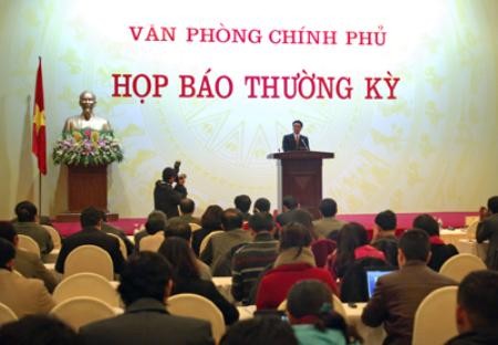 越南政府举行2月例行记者会 - ảnh 1