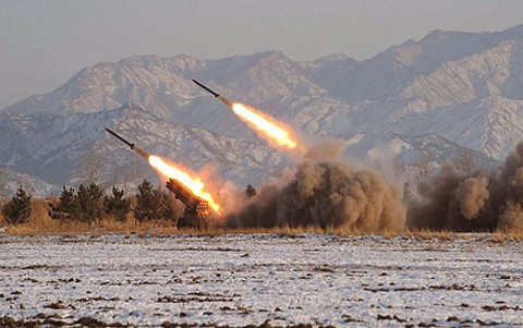 朝鲜向日本海公海上空试射短程导弹 - ảnh 1