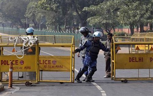 印度加强对新德里的安保措施 - ảnh 1