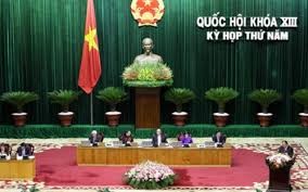 越南13届国会5次会议讨论人事安排问题 - ảnh 1