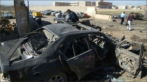 伊拉克各地接连发生炸弹爆炸事件 - ảnh 1
