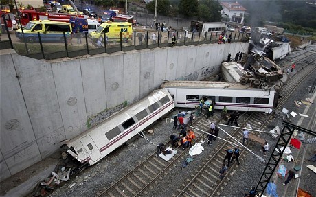 西班牙公布列车事故发生原因 - ảnh 1