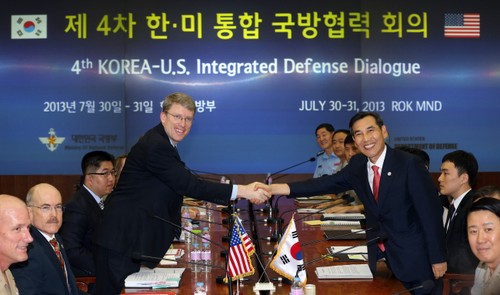 韩美统合国防机制会议举行 - ảnh 1