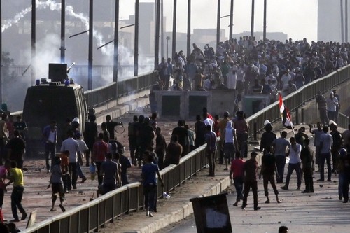 埃及发生大规模示威游行，导致近五十人死亡 - ảnh 1
