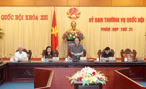 越南国会常务委员会第21次会议闭幕 - ảnh 1