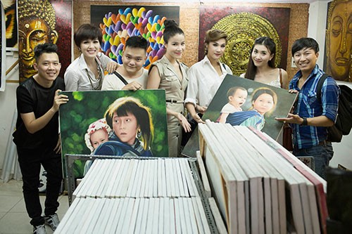 越南驻美国大使馆举行艺术慈善活动 - ảnh 1