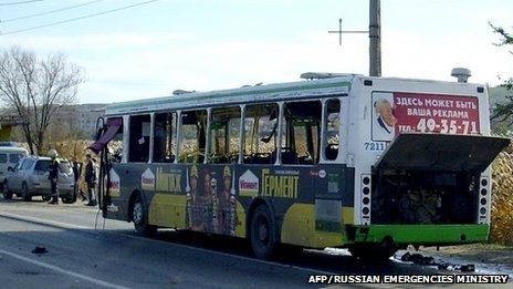 俄罗斯伏尔加格勒市巴士爆炸是一起恐怖袭击事件 - ảnh 1