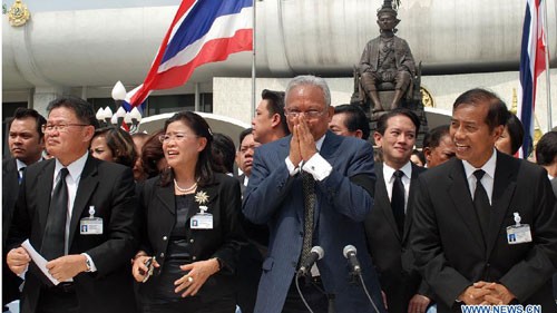 泰国示威者不打算封锁机场 - ảnh 1