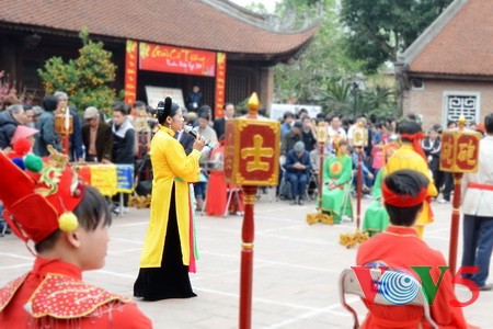 春节在文庙观看人棋比赛 - ảnh 8
