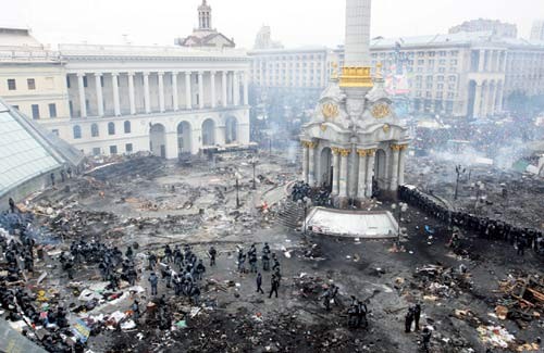 乌克兰政府和反对派达成停火协议 - ảnh 1