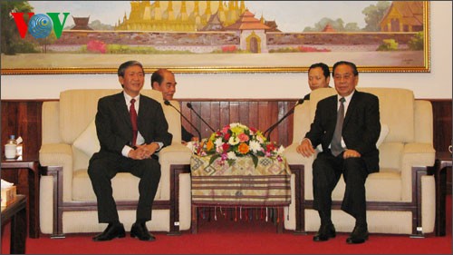 越老两党理论研讨会在老挝开幕 - ảnh 1