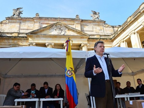 哥伦比亚现任总统桑托斯赢得大选 成功连任 - ảnh 1