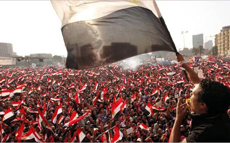 埃及政变一周年穆尔西支持者聚集示威 - ảnh 1