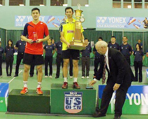 越南运动员阮进明在美国羽毛球杯公开赛上获得冠军 - ảnh 1
