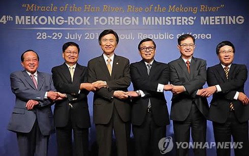 越南出席第四届湄公河国家与韩国部长会议 - ảnh 1