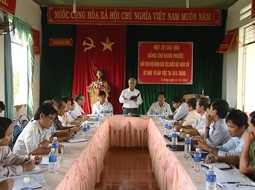  越南国会民族委员会工作代表团视察多乐省 - ảnh 1