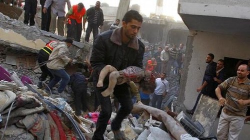 巴勒斯坦和联合国呼吁向加沙地带平民提供紧急援助 - ảnh 1