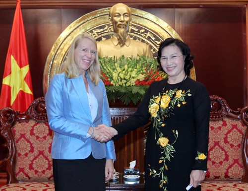挪威议会外交与国防委员会代表团访问越南 - ảnh 1