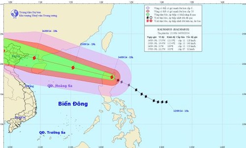 台风“海鸥”(Kalmaegi)登陆菲律宾并快速移动 - ảnh 1