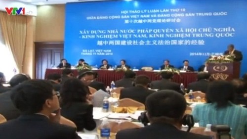 第十次越中两党理论研讨会在越南林同省大叻市开幕 - ảnh 1