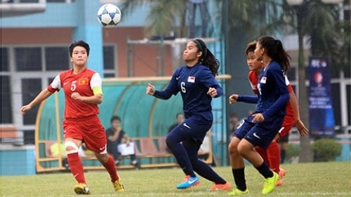   越南U19女足参加2015年亚洲U19女足锦标赛预选赛 - ảnh 1