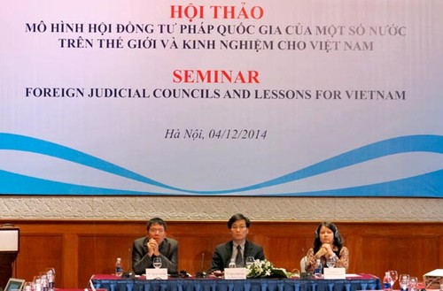 越南借鉴一些国家的国家司法委员会模式 - ảnh 1