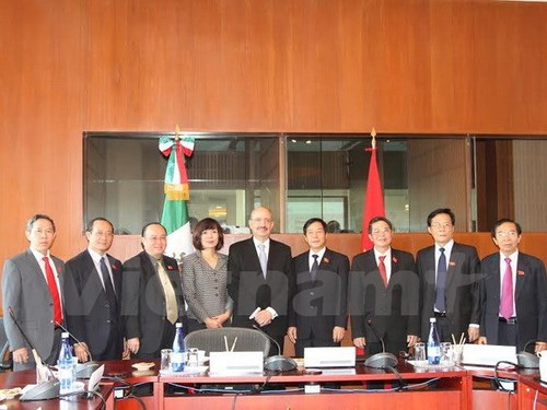 越南国会对外委员会代表团访问墨西哥和哥伦比亚 - ảnh 1