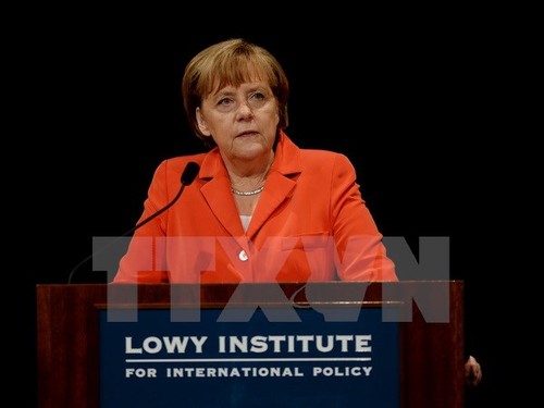 德国总理默克尔再次当选德国基督教民主联盟党主席 - ảnh 1