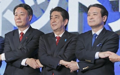 日本执政联盟赢得众议院选举 - ảnh 1