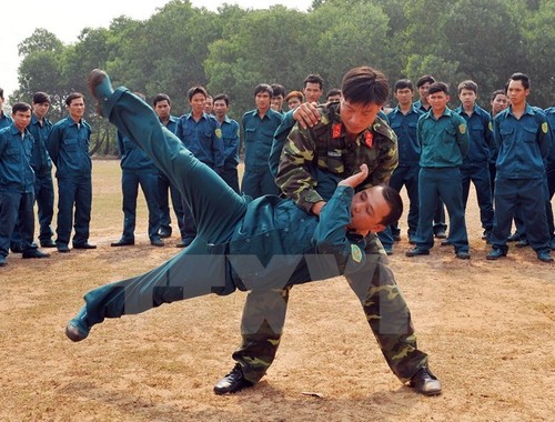 越南国家主席张晋创向越南自卫民兵致贺信 - ảnh 1