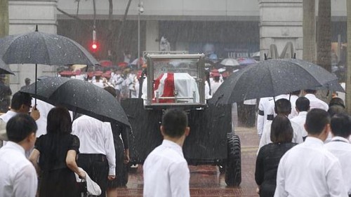 新加坡举行前总理李光耀葬礼 - ảnh 1