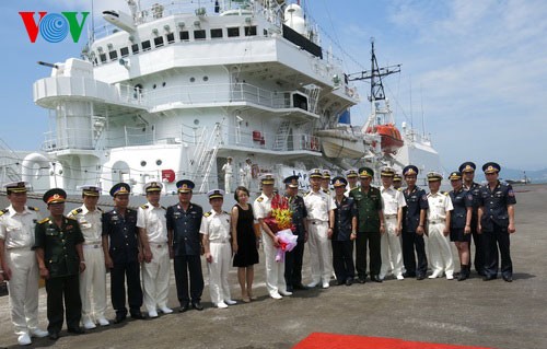 日本海岸警卫队船只访问越南岘港市 - ảnh 1