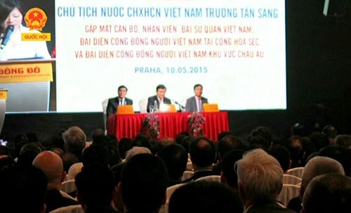 越南国家主席张晋创对捷克进行国事访问 - ảnh 1