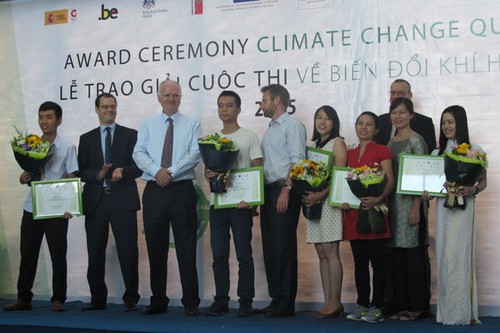5名越南人在欧盟2015年气候变化竞赛上获奖 - ảnh 1