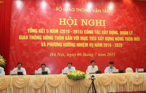 越南交通运输部举行农村交通建设管理工作会议 - ảnh 1