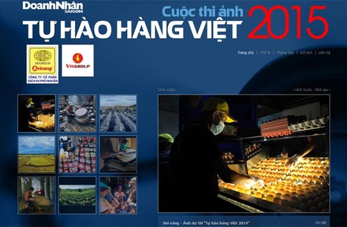 《西贡企业家报》举行“2015为越南造自豪”摄影比赛 - ảnh 1