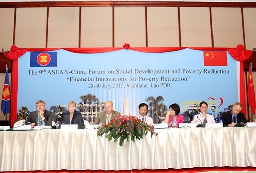 第九届“东盟-中国社会发展与减贫论坛”在老挝万象开幕 - ảnh 1