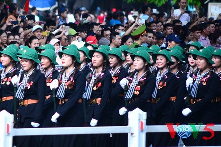 越南国庆70周年纪念大会暨阅兵式和群众游行 - ảnh 11