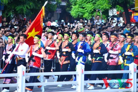 越南国庆70周年纪念大会暨阅兵式和群众游行 - ảnh 12
