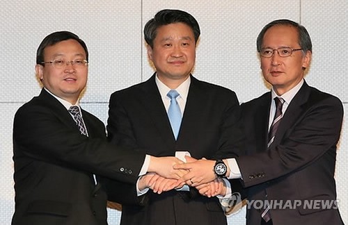 中日韩自贸协定第八轮谈判在北京举行 - ảnh 1