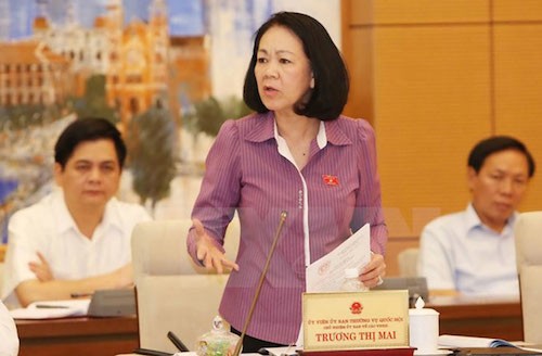 越南国会社会问题委员会第12次全体会议继续讨论多项社会问题 - ảnh 1