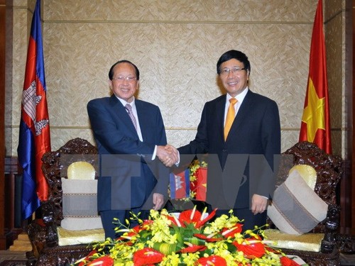 越南与柬埔寨加强所有领域合作 - ảnh 1