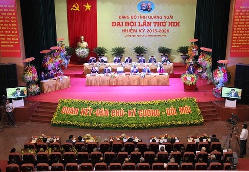 越南共产党广义省第19次代表大会开幕 - ảnh 1