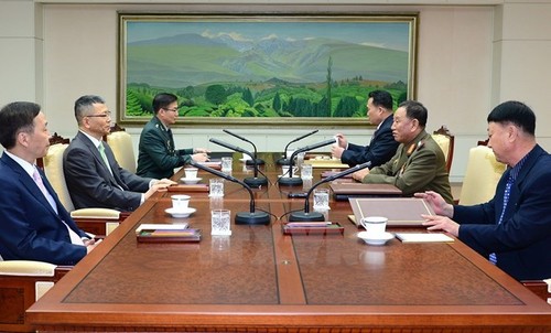 韩朝一致同意举行副部长级会谈 以改善双方关系 - ảnh 1