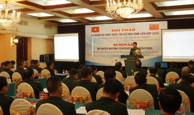 越南与中国分享参加联合国维和行动经验 - ảnh 1