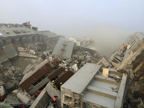 中国台湾地震遇难人数继续上升  - ảnh 1