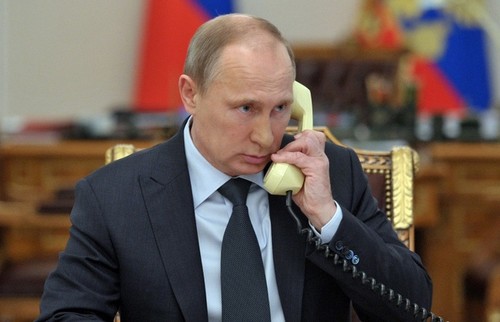 俄罗斯总统普京就叙停火协议与伊朗、叙利亚、沙特阿拉伯领导人通电话 - ảnh 1