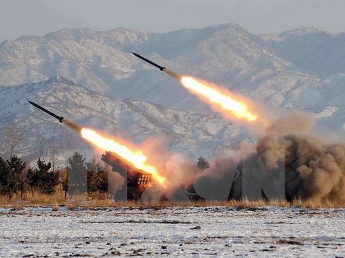 朝鲜向日本海方向发射2枚短程导弹 - ảnh 1