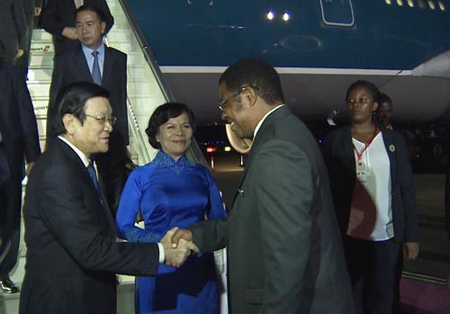 越南国家主席张晋创结束对坦桑尼亚的国事访问 - ảnh 1