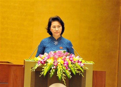 越南第十四届国会第一次会议正式开幕 - ảnh 1
